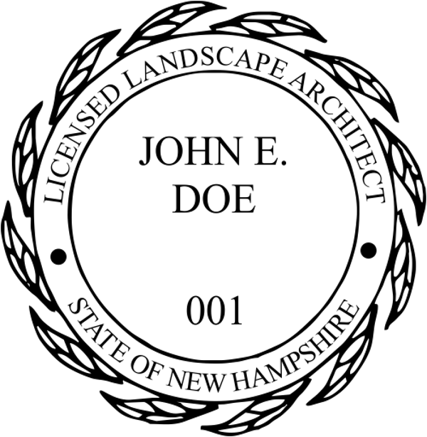 State of New Hampshire Landscape Architect