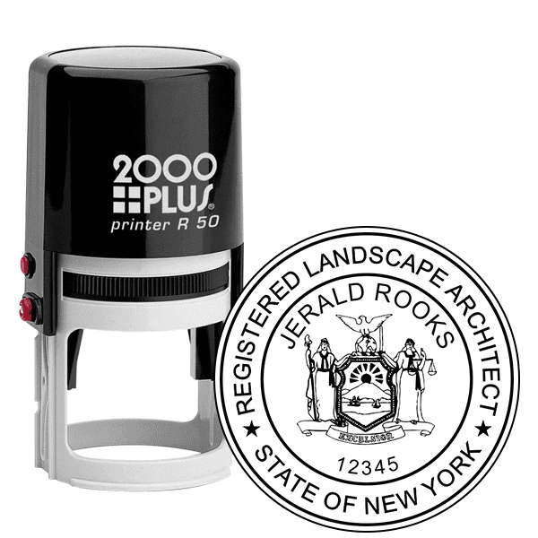 State of New York Landscape Architect Seal