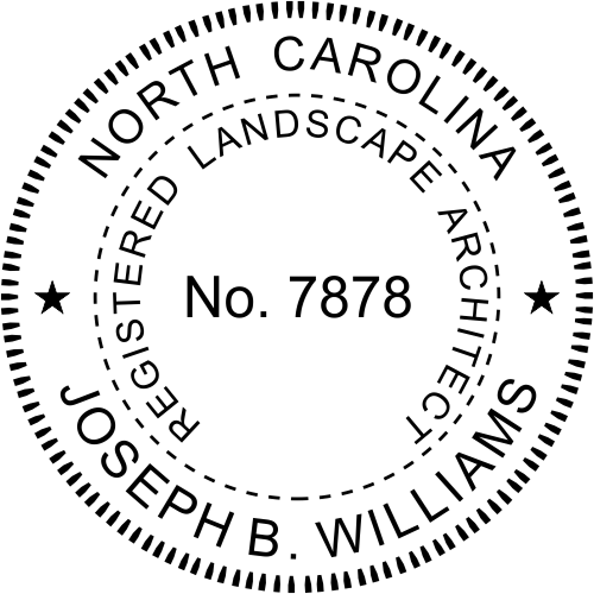 State of North Carolina Landscape Architect