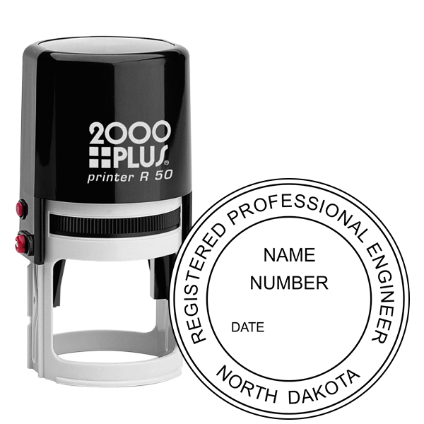 State of North Dakota Engineer Seal