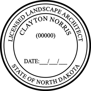 State of North Dakota Landscape Architect