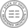State of Ohio Architect Three Names