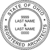State of Ohio Architect Two Names