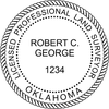 State of Oklahoma Land Surveyor