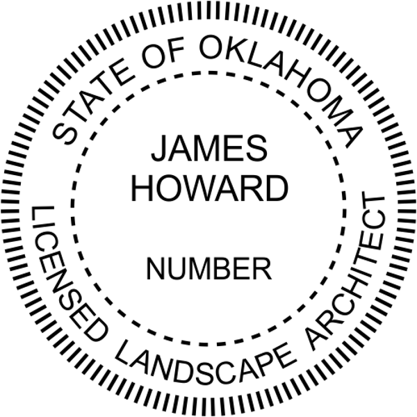 State of Oklahoma Landscape Architect