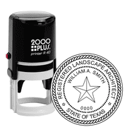 State of Texas Landscape Architect Seal