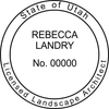 State of Utah Landscape Architect