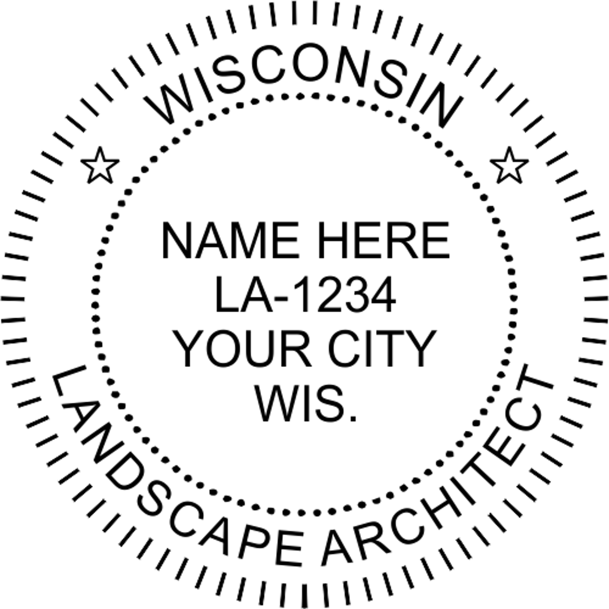 State of Wisconsin Landscape Architect
