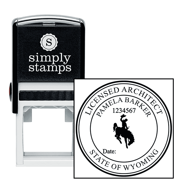 State of Wyoming Architect Seal