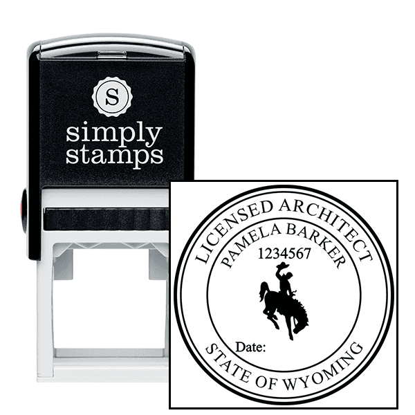 State of Wyoming Architect Seal