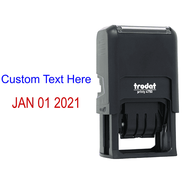 Top Line Custom Date Stamp Body and Design