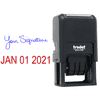 Signature Date Custom Rubber Stamp - Date Bottom Body and Design