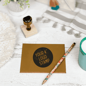 4 Inch Stamp Impression On Envelope 