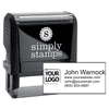 Self-Inking Logo Stamp with Custom Text