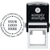 Orbital Round Logo Stamp Body and Design