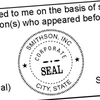 Corporate Seal Stamp Imprint Example