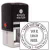 Double Ring Custom Logo Round Stamp