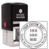 Double Ring Custom Logo Round Stamp
