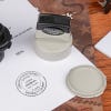 Pre-Inked Stamp Body and Impression with Cap Off