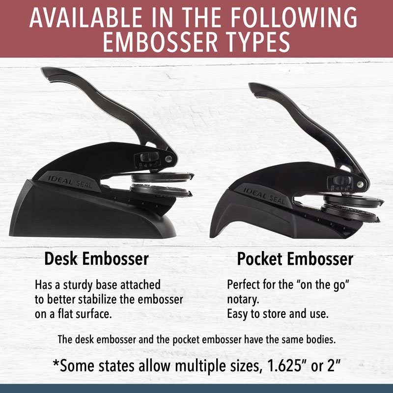Embosser Body Type differences