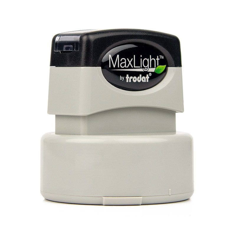 Pre-Inked Stamp Body on White Background