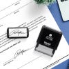 Trodat Printy 4912 which is used with the Medium Self-Inking Signature Custom Stamp