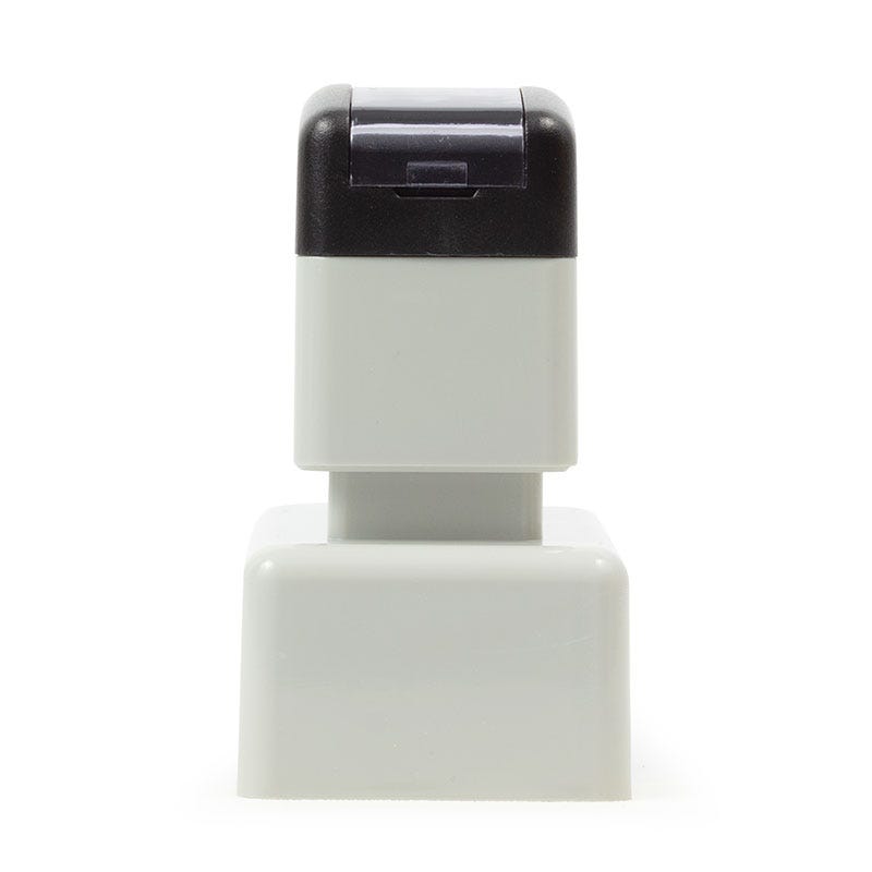 Side View of Pre-Inked Signature Stamp Using the MaxLight MAX-115S by Trodat