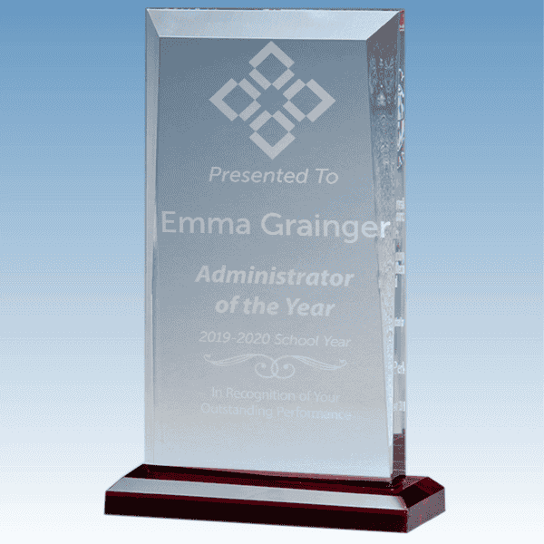 Administrator of the Year Apex Style Acrylic Award