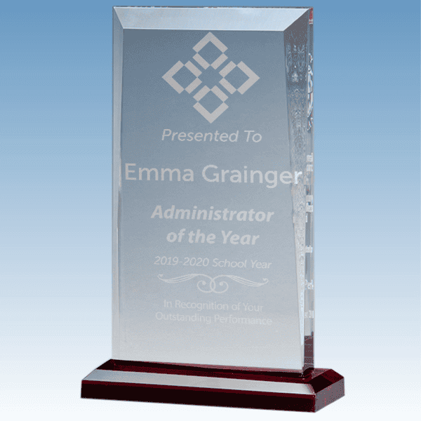 Administrator of the Year Apex Style Acrylic Award