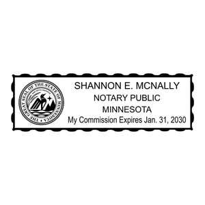 Minnesota Notary Seal Stamp