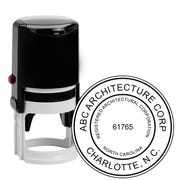 State of North Carolina Architectural Corporation Seal