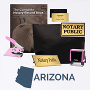 Arizona Pink Deluxe Notary Kit