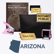 Arizona Pink Deluxe Notary Kit