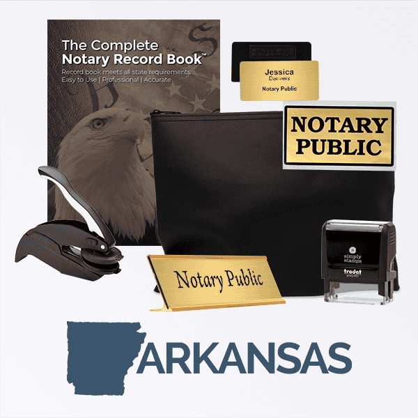 Arkansas Deluxe Notary Kit
