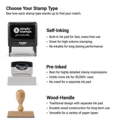 Wyoming Rectangle Notary Seal - alternate view