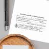 Impression of Massachusetts CERTIFIED TRUE COPY Notary Stamp on white paper