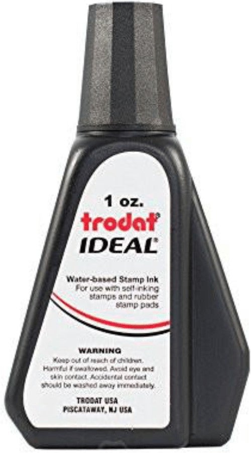 Black 2oz Self Inking Refill Ink