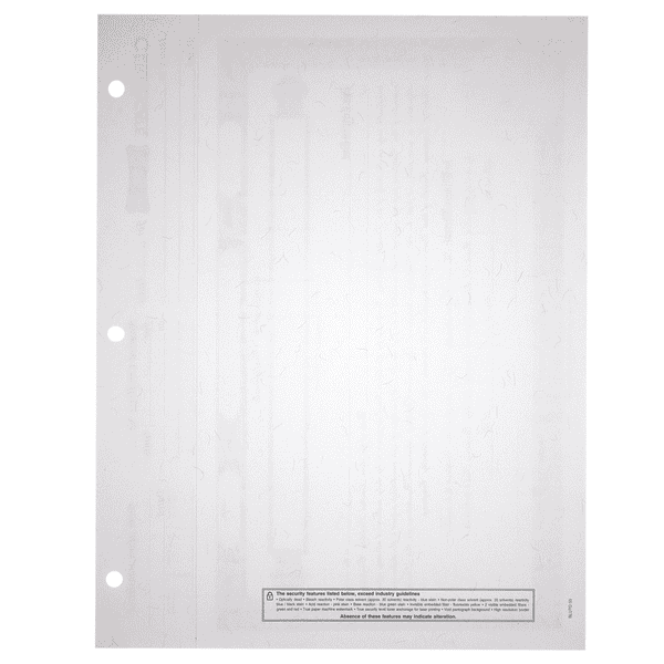 BLUTO 03 LLC Blank Membership Certificates | Quantity of 20 or More