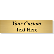 1/2" x 2" Brass Plate