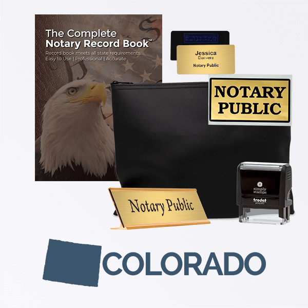 Colorado Deluxe Notary Kit