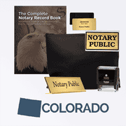 Colorado Deluxe Notary Kit