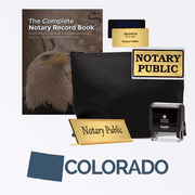 Colorado Deluxe Notary Kit