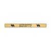 Horizontal Engraved Heavy Brass Signs 1" x 12"