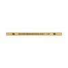 Horizontal Engraved Heavy Brass Signs 1" x 20"