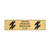 Custom Engraved Brass Plate 2" x 8" Heavy-Duty