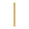 Vertical Engraved Heavy Brass Signs 14" x 1"