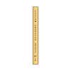 Vertical Engraved Heavy Brass Signs 20" x 2"