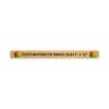 Horizontal Full Color Brass Signs 1" x 12"