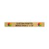 Horizontal Full Color Brass Signs 2" x 18"