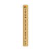 Vertical Full Color Brass Signs 8" x 1"